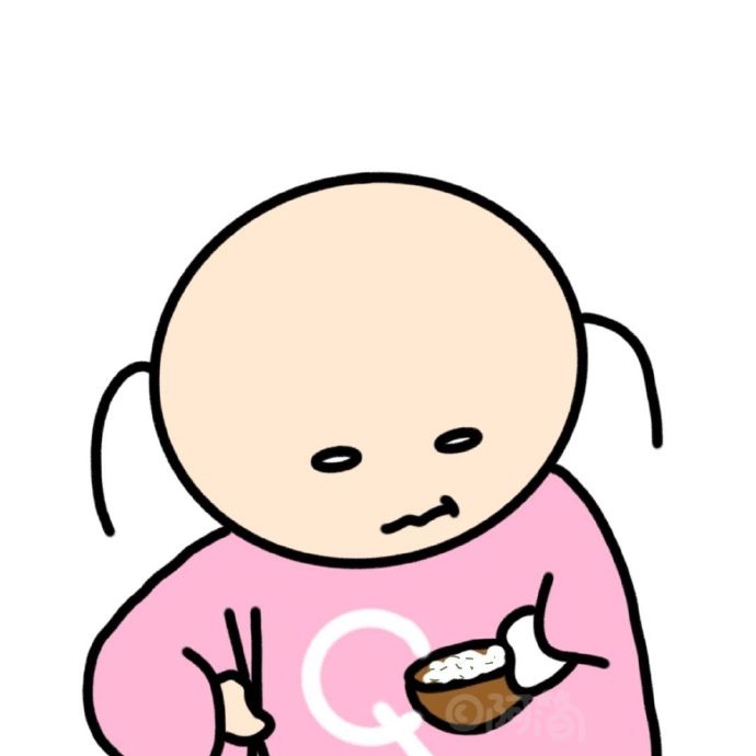 搞怪手绘字母微信头像