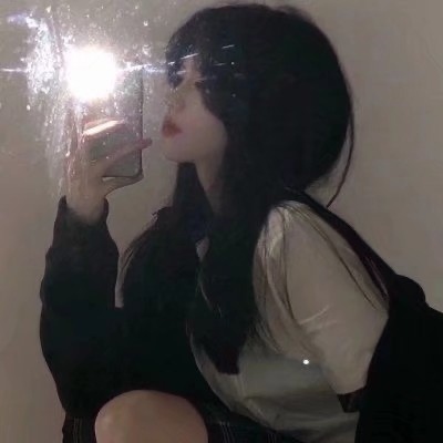 丧系伤感惹人怜爱的女生头像