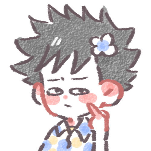 手绘咒术回战微信头像