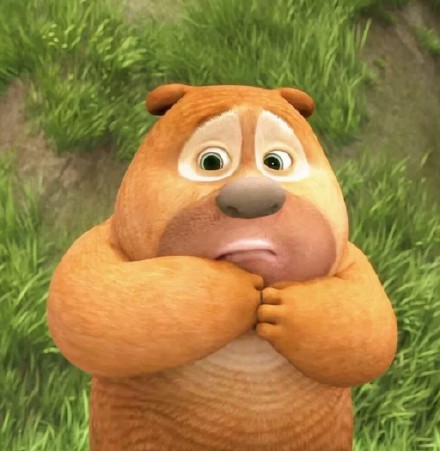 《熊出没》小时候的熊大熊二可爱微信头像