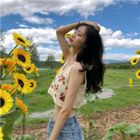 小清新青春好看女生微信头像