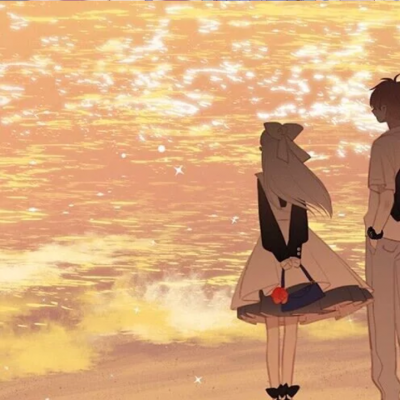 很浪漫的二次元情侣头像