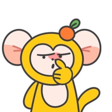 圆脸猴手绘微信表情包