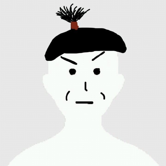 沙雕恶搞手绘简笔微信头像