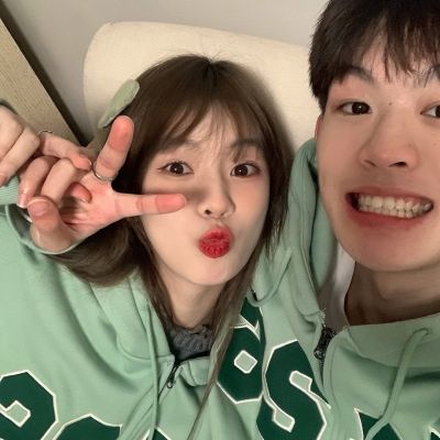 温馨可爱的真人情侣头像