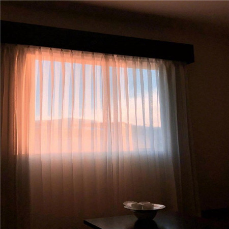 唯美浪漫的意境夕阳微信背景图