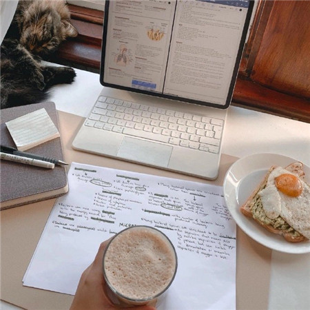 冷色系ins风图片