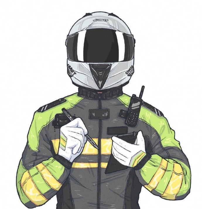 超帅的伟大职业手绘微信头像