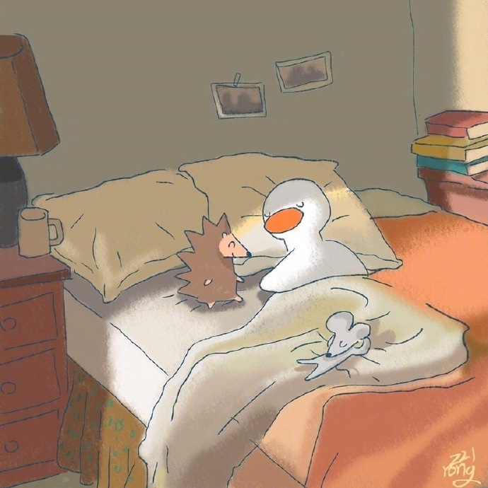 动画卡通可爱微信聊天背景图