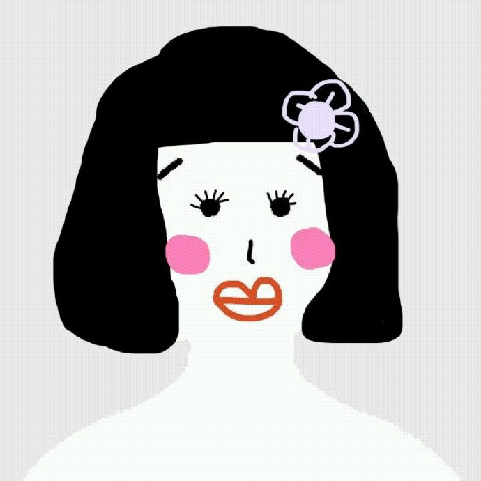 沙雕恶搞手绘简笔微信头像