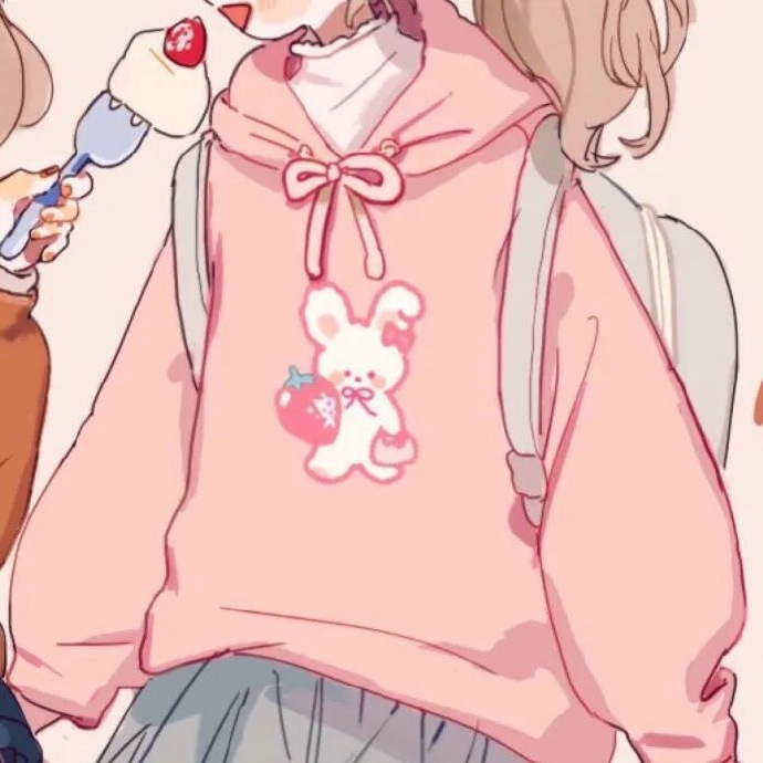 可爱二次元的闺蜜微信头像