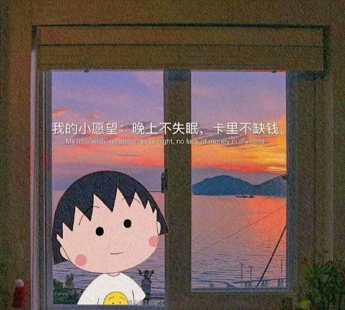 哆啦A梦、樱桃小丸子朋友圈背景图 