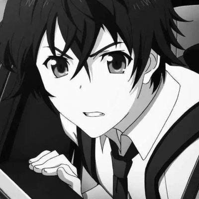 最新漫画黑白潮流的男生头像