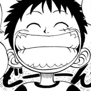 《海贼王》漫画画风路飞微信头像