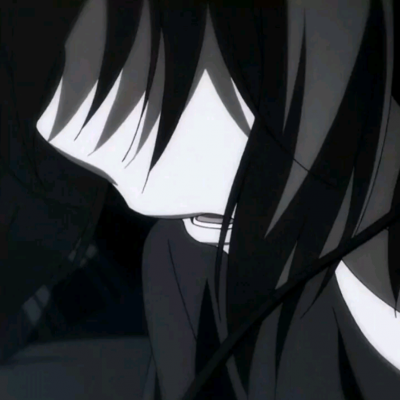 ins风丧系动漫男生微信头像