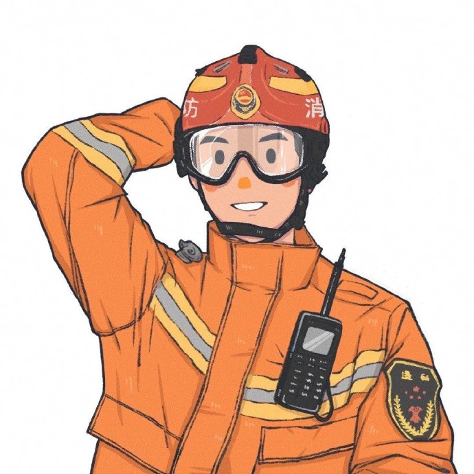 超帅的伟大职业手绘微信头像