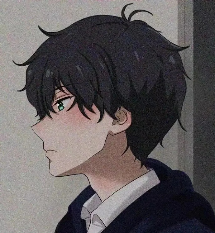 二次元卡通情侣微信头像