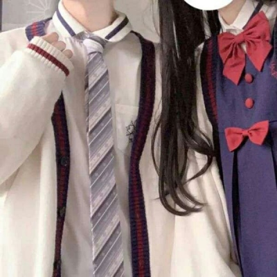 最好看的甜蜜校园情侣微信头像