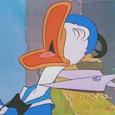 恶搞唐老鸭的卡通微信头像