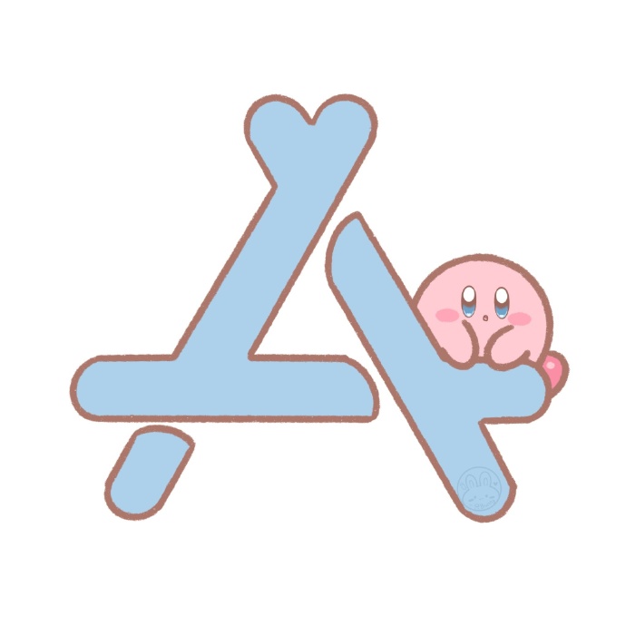 星之卡比版手机图标可爱头像