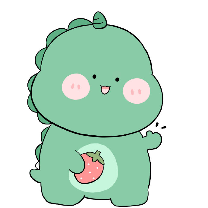 小恐龙宝宝可爱微信表情包