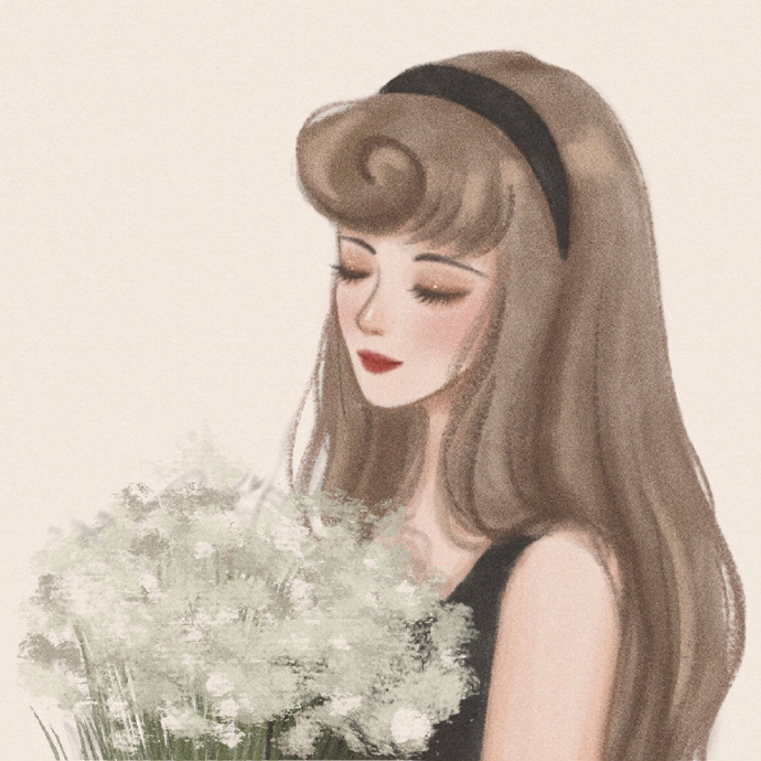 朦胧清新的迪士尼卡通头像