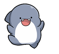 超可爱的卡通小鲨鱼动态微信表情包