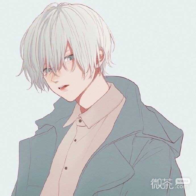 二次元动漫超帅男生微信头像