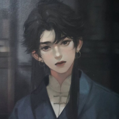 冷酷古风动漫男生微信头像