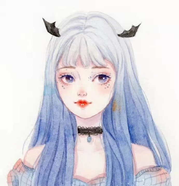 清爽的个性手绘微信头像