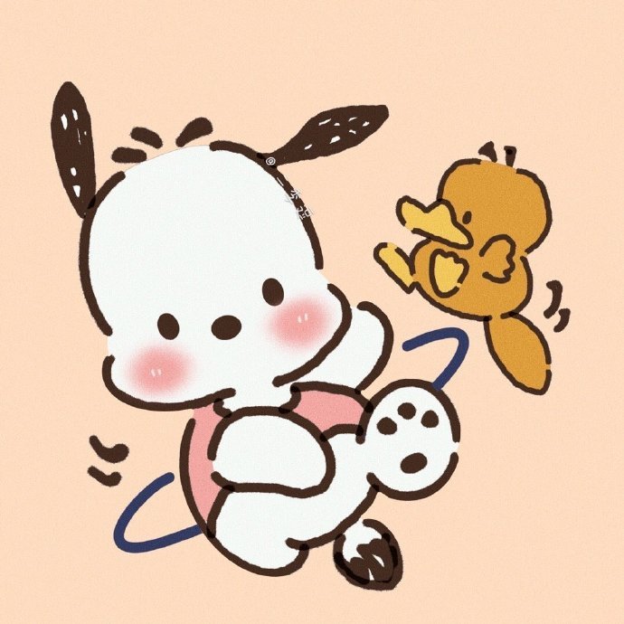 可爱卡通帕恰狗微信头像