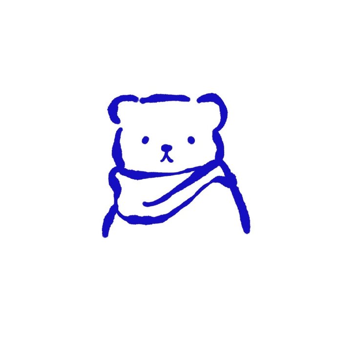 简约可爱小动物微信头像