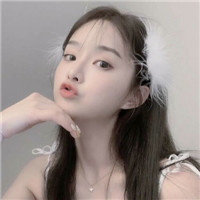 小清新青春好看女生微信头像