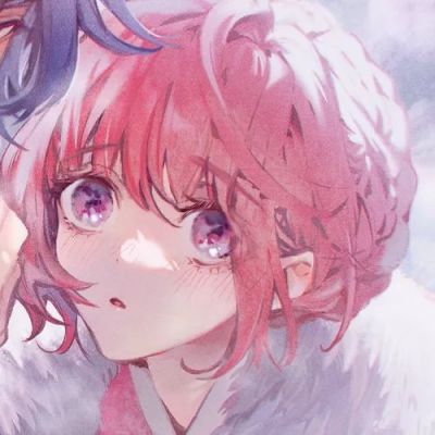 可爱的动漫情侣头像