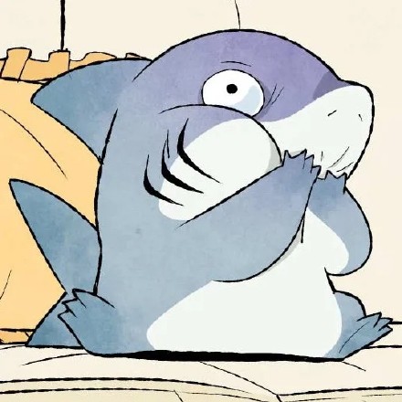 超可爱的小鲨鱼微信头像