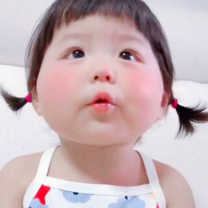 可爱大头娃娃微信头像