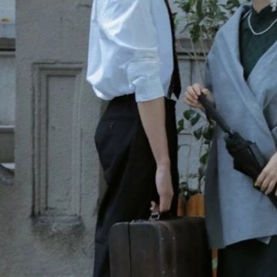 复古氛围情侣头像