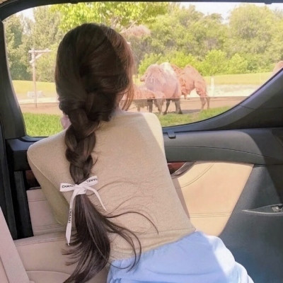 ins风温柔好看小清新的女生头像