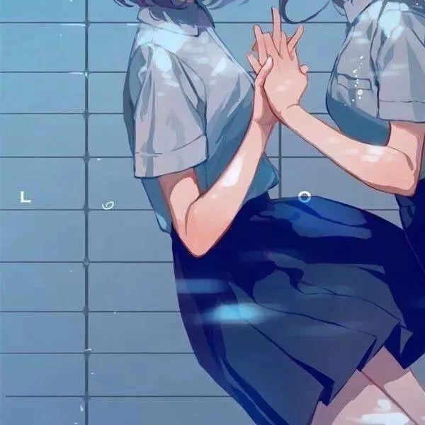 森系清新多元的情侣微信头像