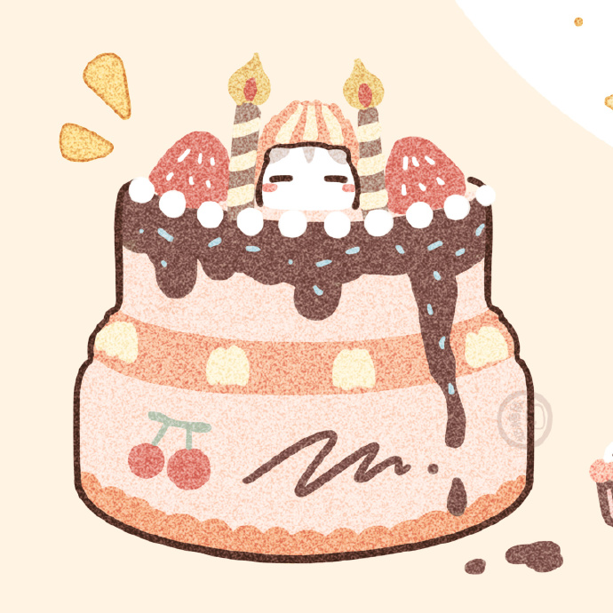 生日祝福朋友圈九宫格模板