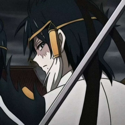 ins风丧系动漫男生微信头像