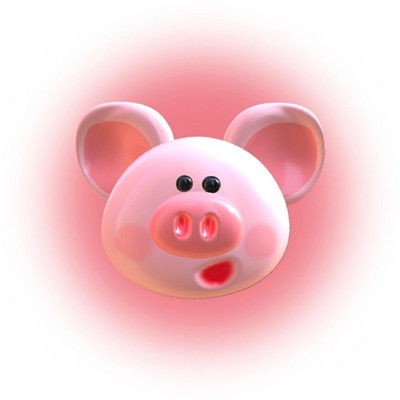 比较独特可爱的动物立体微信头像