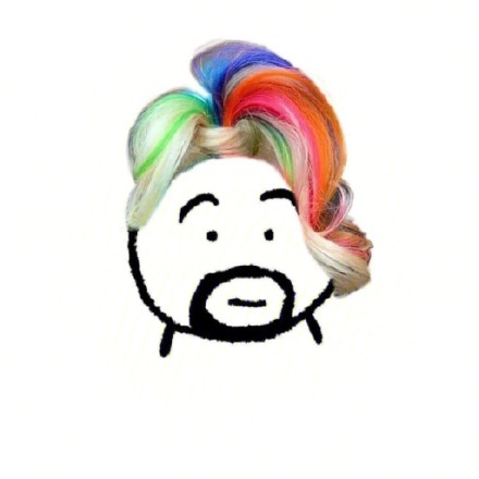 沙雕手绘简约大叔脸微信头像