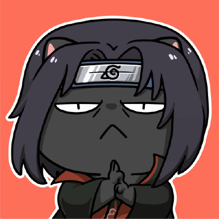 喵脸火影忍者微信头像