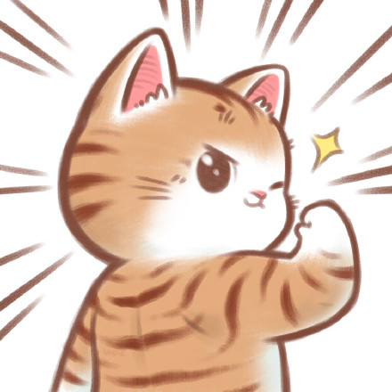 超棒的卡通猫猫微信头像