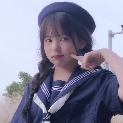 日系唯美复古小清新可爱女生头像
