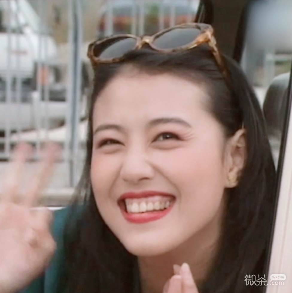 港风女神周海媚微信头像