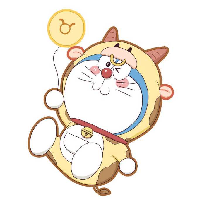 12星座的哆啦A梦蓝胖子可爱头像