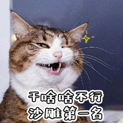 干啥啥不行,其他第一名微信表情包