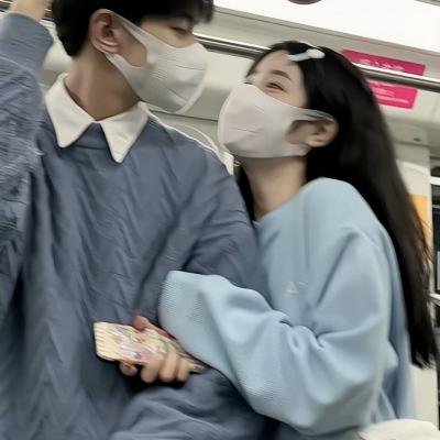 可爱又很恩爱的情侣头像